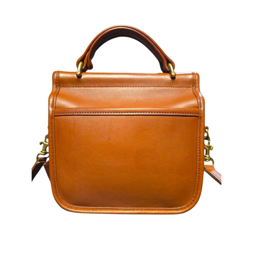 Vintage Coach Winnie 9023 British Tan Authentic Rare - Picture 2 of 10